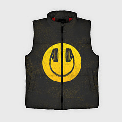 Женский жилет Наушники Смайл