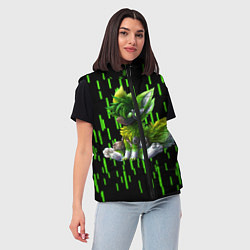 Женский жилет Protogen music, цвет: 3D-черный — фото 2