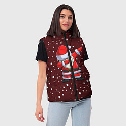 Женский жилет Dab-Santa, цвет: 3D-светло-серый — фото 2