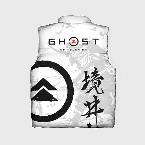 Женский жилет Ghost of Tsushima / 3D-Красный – фото 2