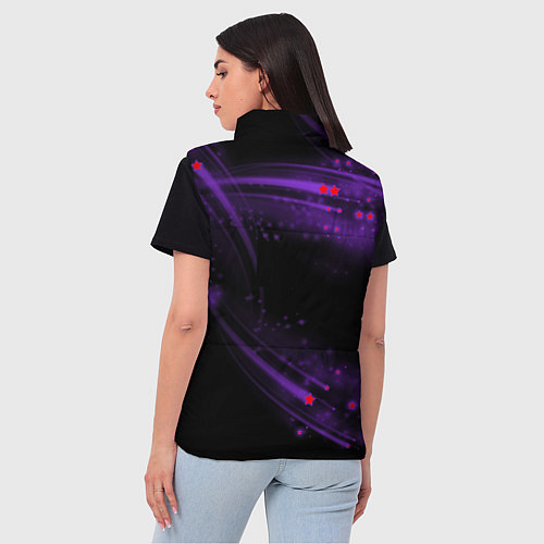 Женский жилет Among Us Rock Star / 3D-Красный – фото 4