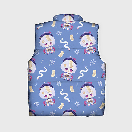 Женский жилет Genshin Impact / 3D-Светло-серый – фото 2