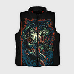 Женский жилет Bloodborne, цвет: 3D-красный