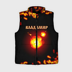 Женский жилет Владимир, цвет: 3D-красный