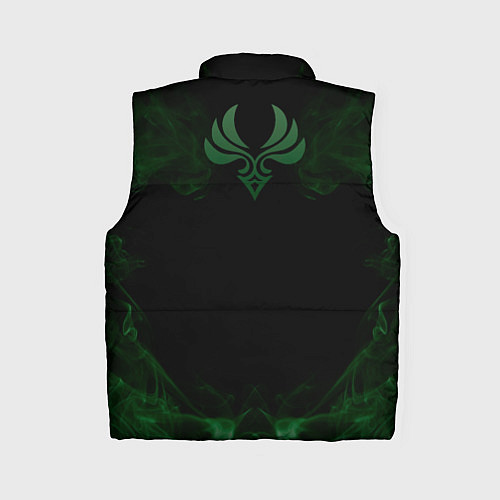 Женский жилет Genshin Impact - Xiao / 3D-Красный – фото 2