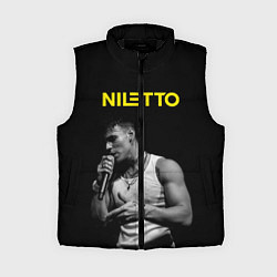 Женский жилет НИЛЕТТО, цвет: 3D-черный