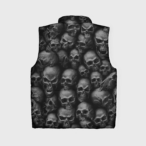 Женский жилет CS:GO Catacombs Катакомбы / 3D-Светло-серый – фото 2