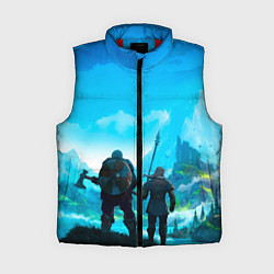 Женский жилет Вальгала, цвет: 3D-красный