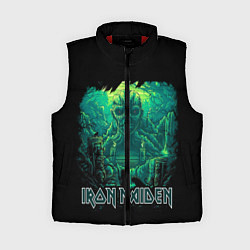 Женский жилет IRON MAIDEN, цвет: 3D-красный