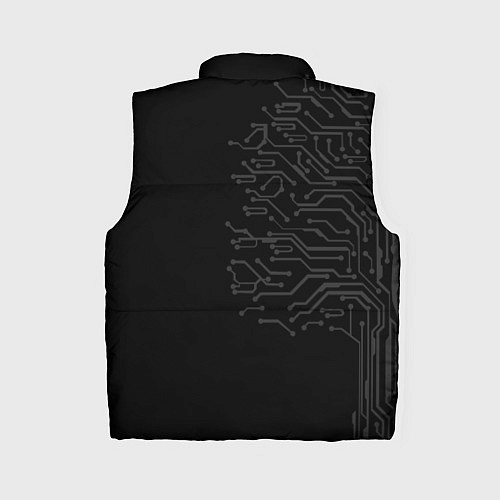 Женский жилет БИТКОИН BITCOIN / 3D-Черный – фото 2