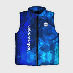 Женский жилет Volkswagen, цвет: 3D-черный