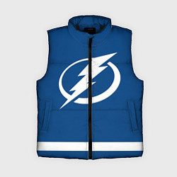 Женский жилет Тампа-Бэй Лайтнинг Форма1, цвет: 3D-черный