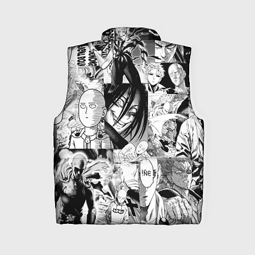Женский жилет One-Punch Man Ванпачмен / 3D-Черный – фото 2