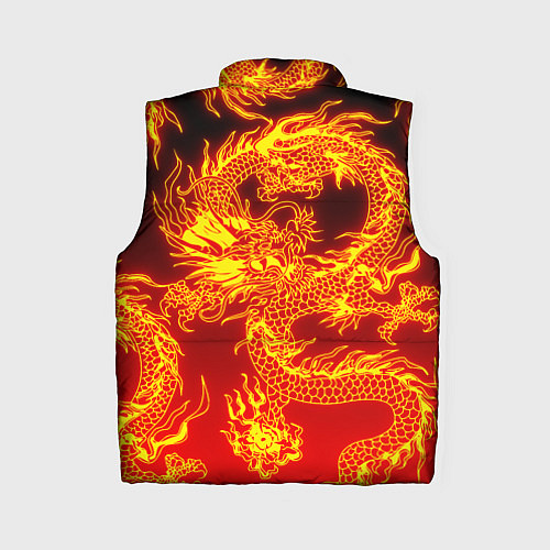 Женский жилет ДРАКОН / 3D-Черный – фото 2