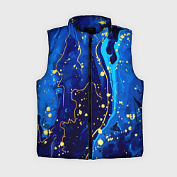 Женский жилет СИНИЙ ГРАНИТ, цвет: 3D-черный