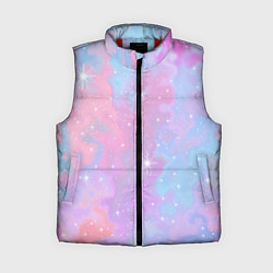 Женский жилет Просто космос, цвет: 3D-красный