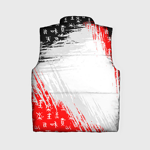 Женский жилет КЛИНОК, РАССЕКАЮЩИЙ ДЕМОНОВ / 3D-Красный – фото 2
