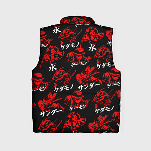 Женский жилет КЛИНОК, РАССЕКАЮЩИЙ ДЕМОНОВ / 3D-Черный – фото 2