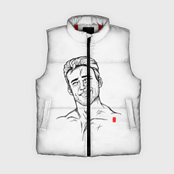 Женский жилет Aniki, цвет: 3D-красный