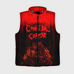 Женский жилет CANNIBAL CORPSE, цвет: 3D-светло-серый