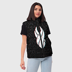 Женский жилет DEAD SPACE МЁРТВЫЙ КОСМОС, цвет: 3D-красный — фото 2