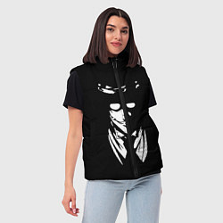 Женский жилет Hellsing, цвет: 3D-красный — фото 2