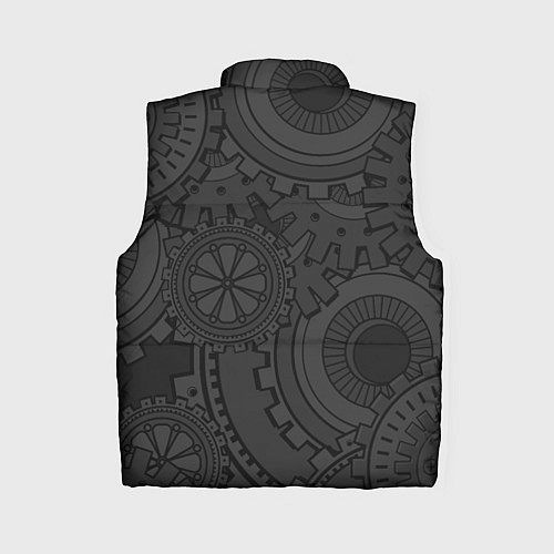 Женский жилет GEARS STEAMPUNK / 3D-Черный – фото 2