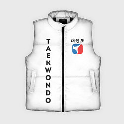 Женский жилет Тхэквондо Taekwondo, цвет: 3D-черный