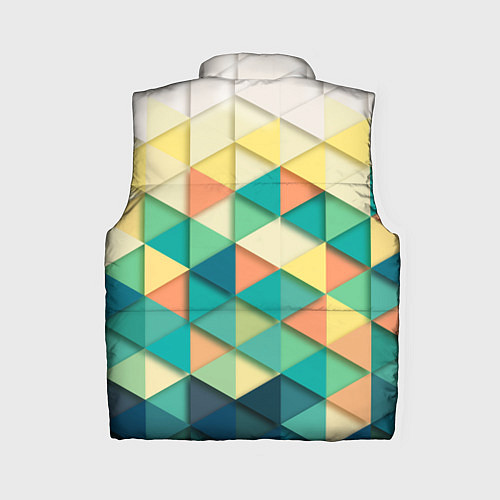 Женский жилет Ромбики / 3D-Красный – фото 2