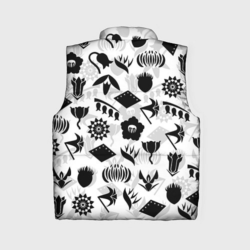 Женский жилет БЛИЧ КАПИТАНЫ ГОТЕЙ 13 ЭМБЛЕМЫ / 3D-Черный – фото 2