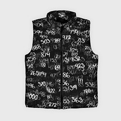 Женский жилет Минус семь, цвет: 3D-черный