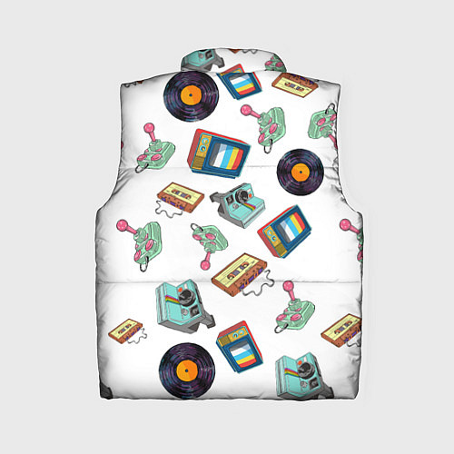 Женский жилет Стиль 80х / 3D-Красный – фото 2