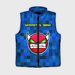 Женский жилет Geometry Dash, цвет: 3D-красный