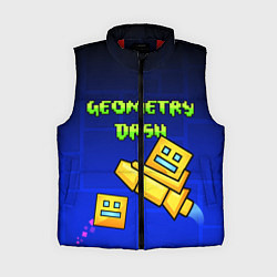 Женский жилет Geometry Dash, цвет: 3D-красный