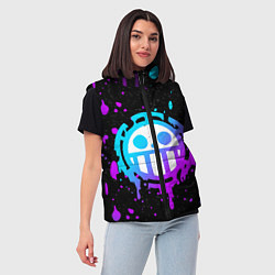 Женский жилет ONE PIECE ВАН ПИС НЕОН, цвет: 3D-черный — фото 2