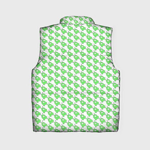 Женский жилет Мозговые слизни / 3D-Черный – фото 2