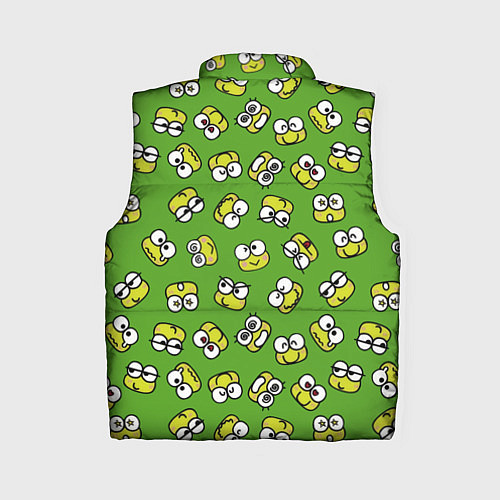 Женский жилет Смайлы Лягушки / 3D-Черный – фото 2