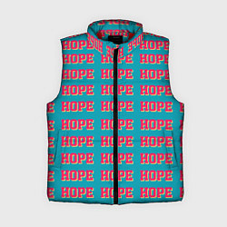 Женский жилет BTS HOPE, цвет: 3D-красный