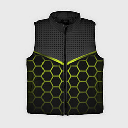 Женский жилет 3D СОТЫ ОБЪЕМНАЯ БРОНЯ, цвет: 3D-черный
