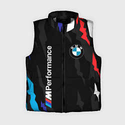 Женский жилет BMW M PERFORMANCE БМВ М, цвет: 3D-светло-серый
