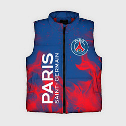 Женский жилет ФК ПСЖ PARIS SAINT GERMAIN, цвет: 3D-красный