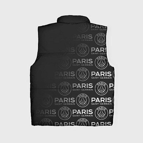 Женский жилет ФК ПСЖ PARIS SAINT GERMAIN / 3D-Черный – фото 2