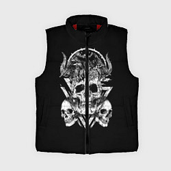 Женский жилет Черепа и Вороны Skulls Raven