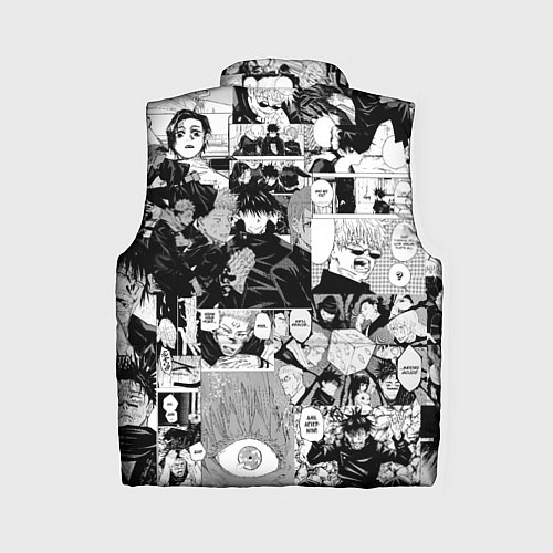 Женский жилет Магическая Битва / 3D-Черный – фото 2