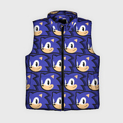 Женский жилет Sonic pattern, цвет: 3D-черный