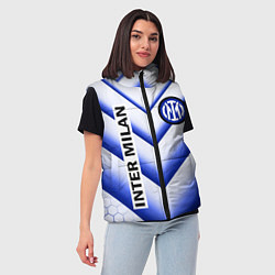 Женский жилет ИНТЕР МИЛАН INTER MILAN, цвет: 3D-красный — фото 2