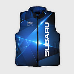 Женский жилет Subaru, цвет: 3D-черный