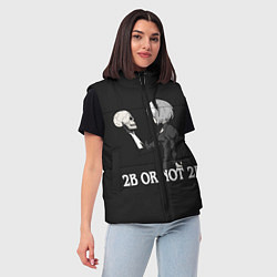 Женский жилет 2B OR NOT 2B, цвет: 3D-черный — фото 2