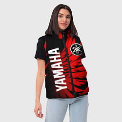 Женский жилет YAMAHA ЯМАХА МОТОСПОРТ, цвет: 3D-черный — фото 2