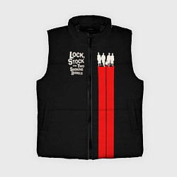 Женский жилет Lock, Stock and Two Smoking Barrels, цвет: 3D-черный